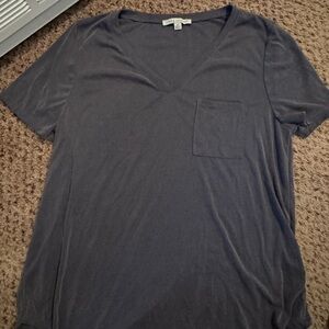 Blue Envelope Gray Short Sleeve Tee